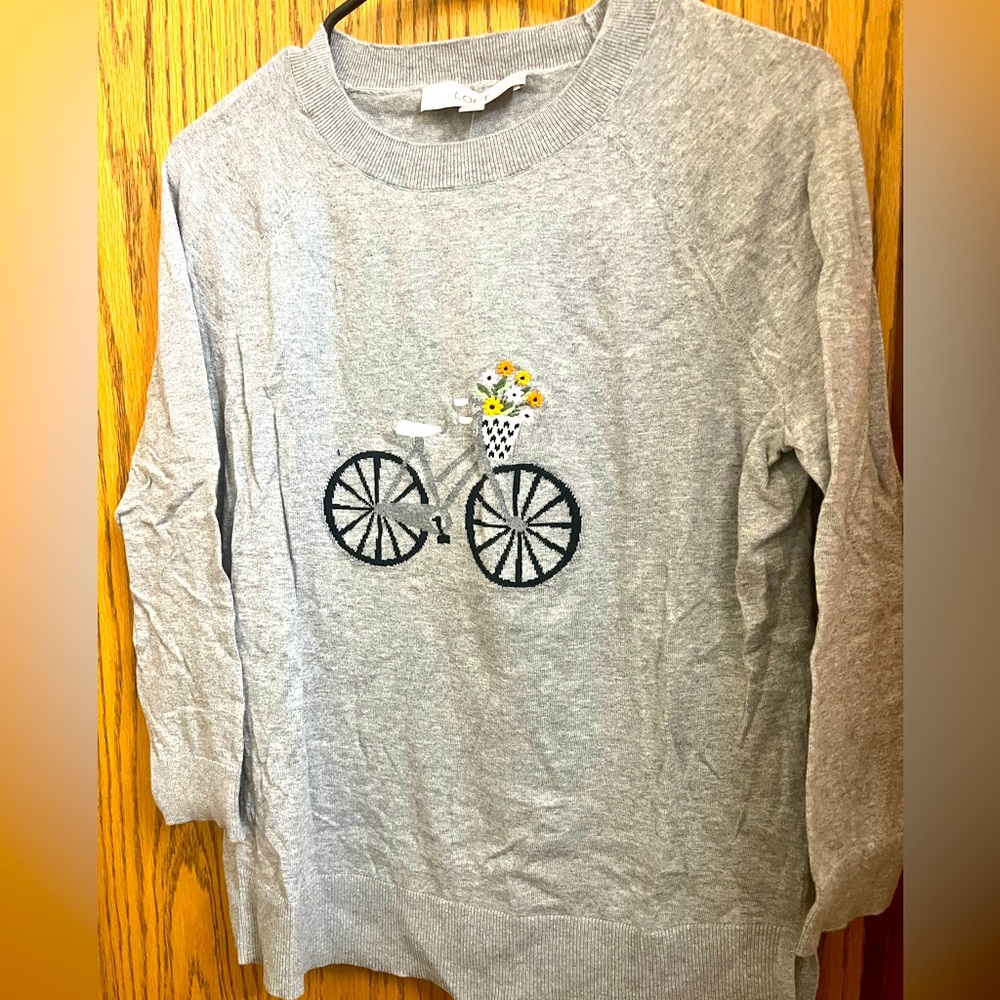 Loft Medium sized Bicycle Sweater